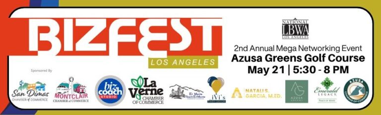 BizFest Los Angeles networking event with entrepreneurs and business owners connecting, exchanging ideas, and building relationships in a vibrant, professional setting.